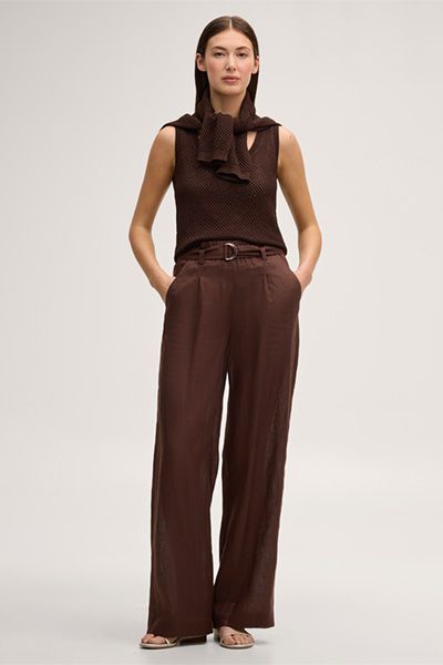 Struktur Strick Tank Top