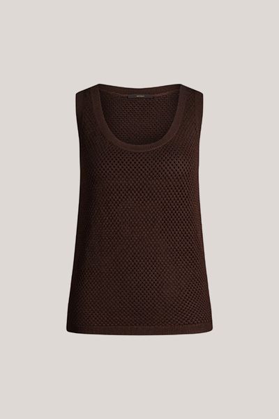 Struktur Strick Tank Top