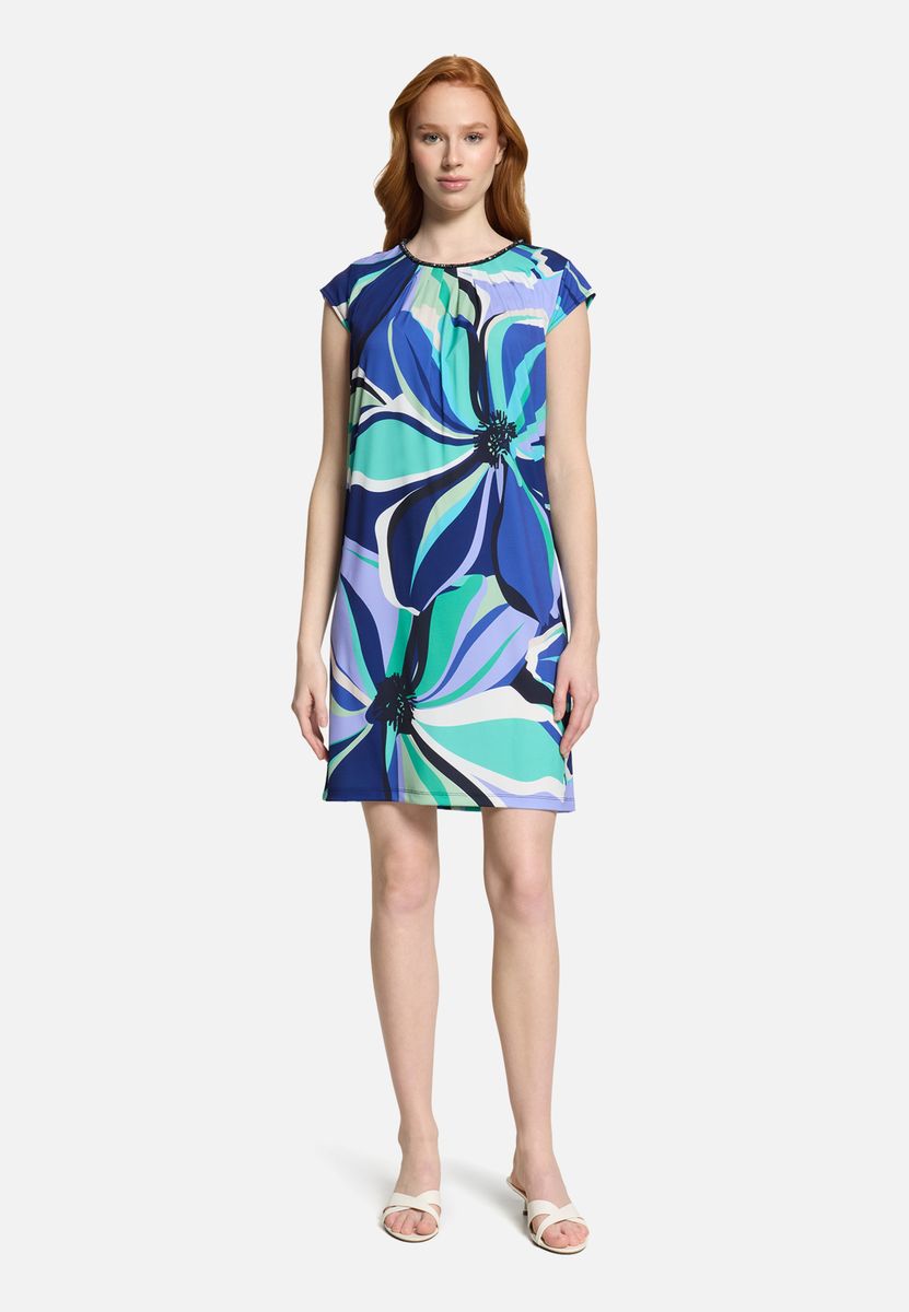 Jerseykleid kurzarm