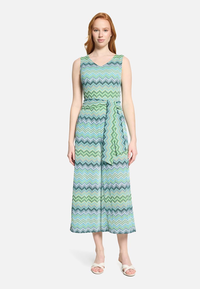Jumpsuit mit V-Ausschnitt