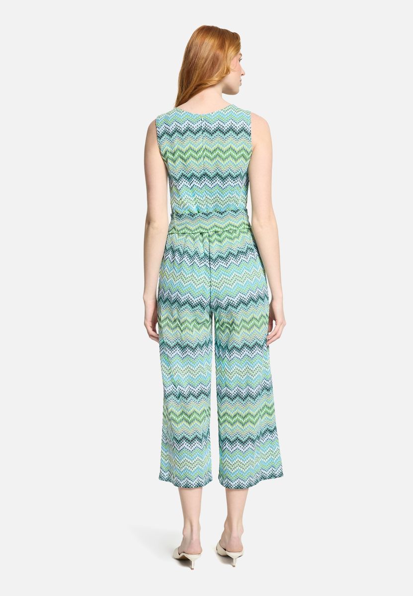 Jumpsuit mit V-Ausschnitt