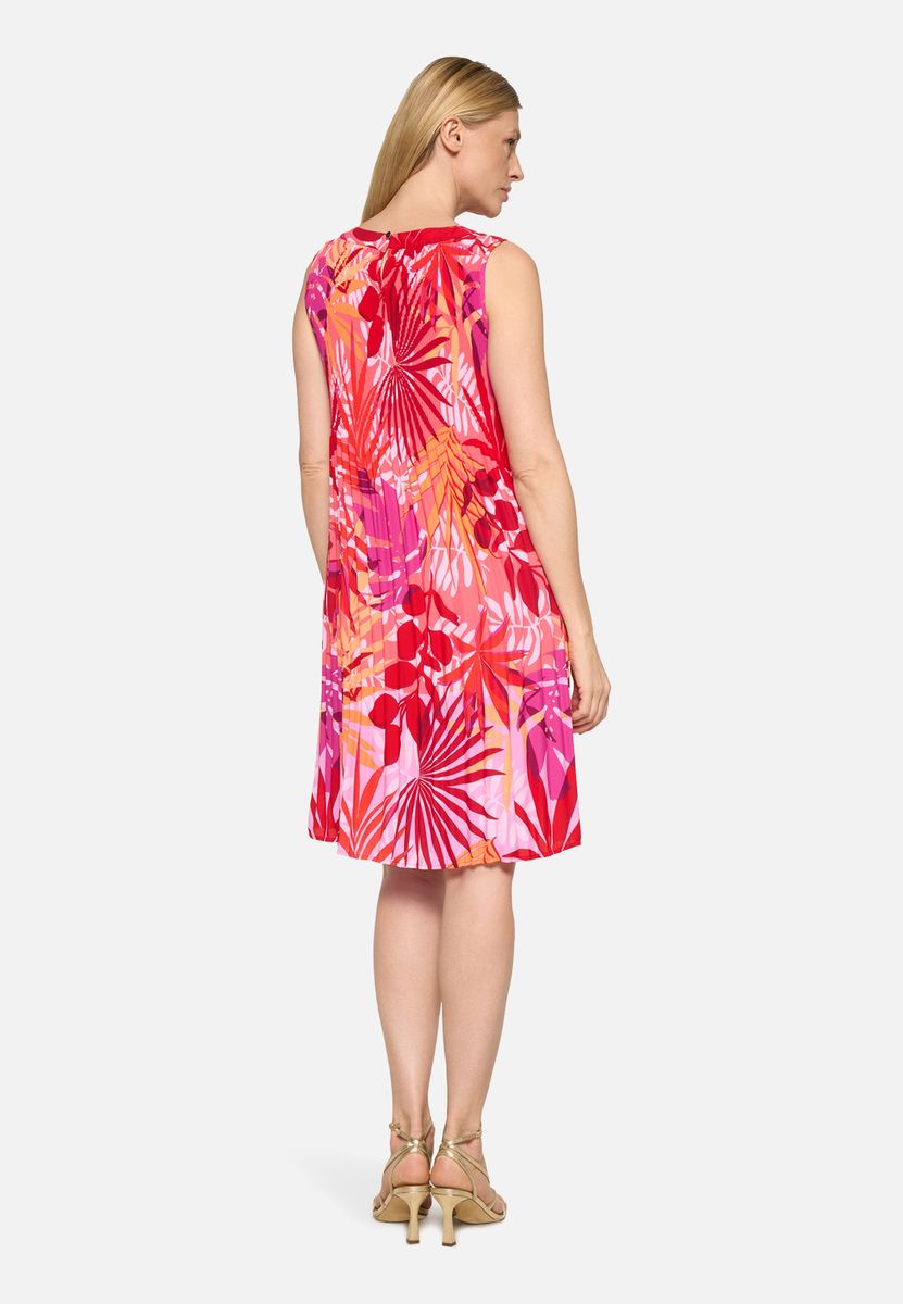 Plisseekleid ohne Arm