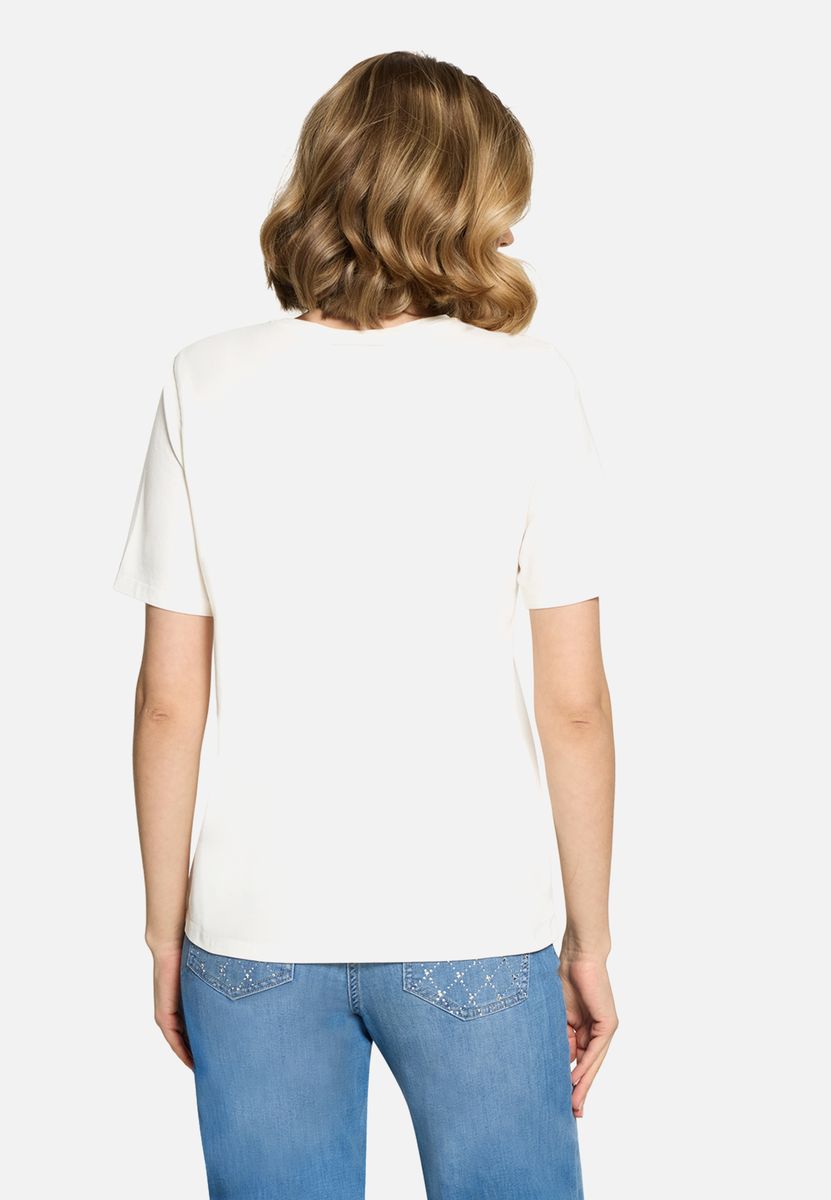 T-Shirt mit kombiniertem Grafik-Print