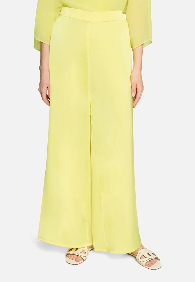 Elegante Weit Geschnittene Marlene-Hose