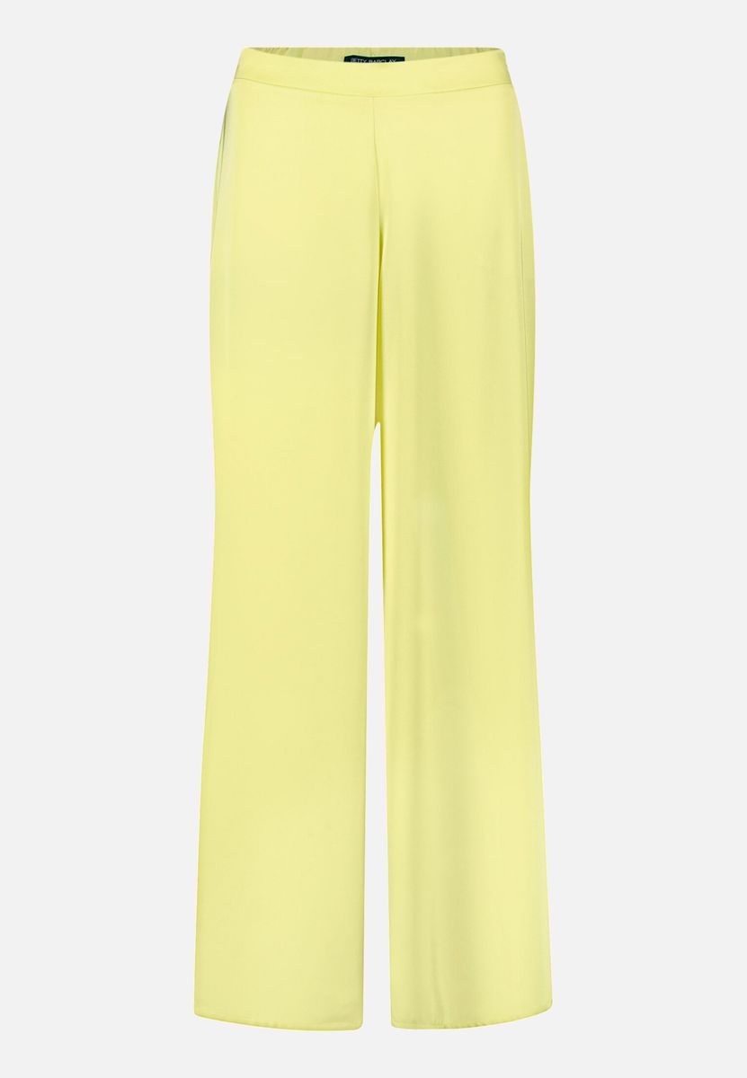 Elegante Weit Geschnittene Marlene-Hose