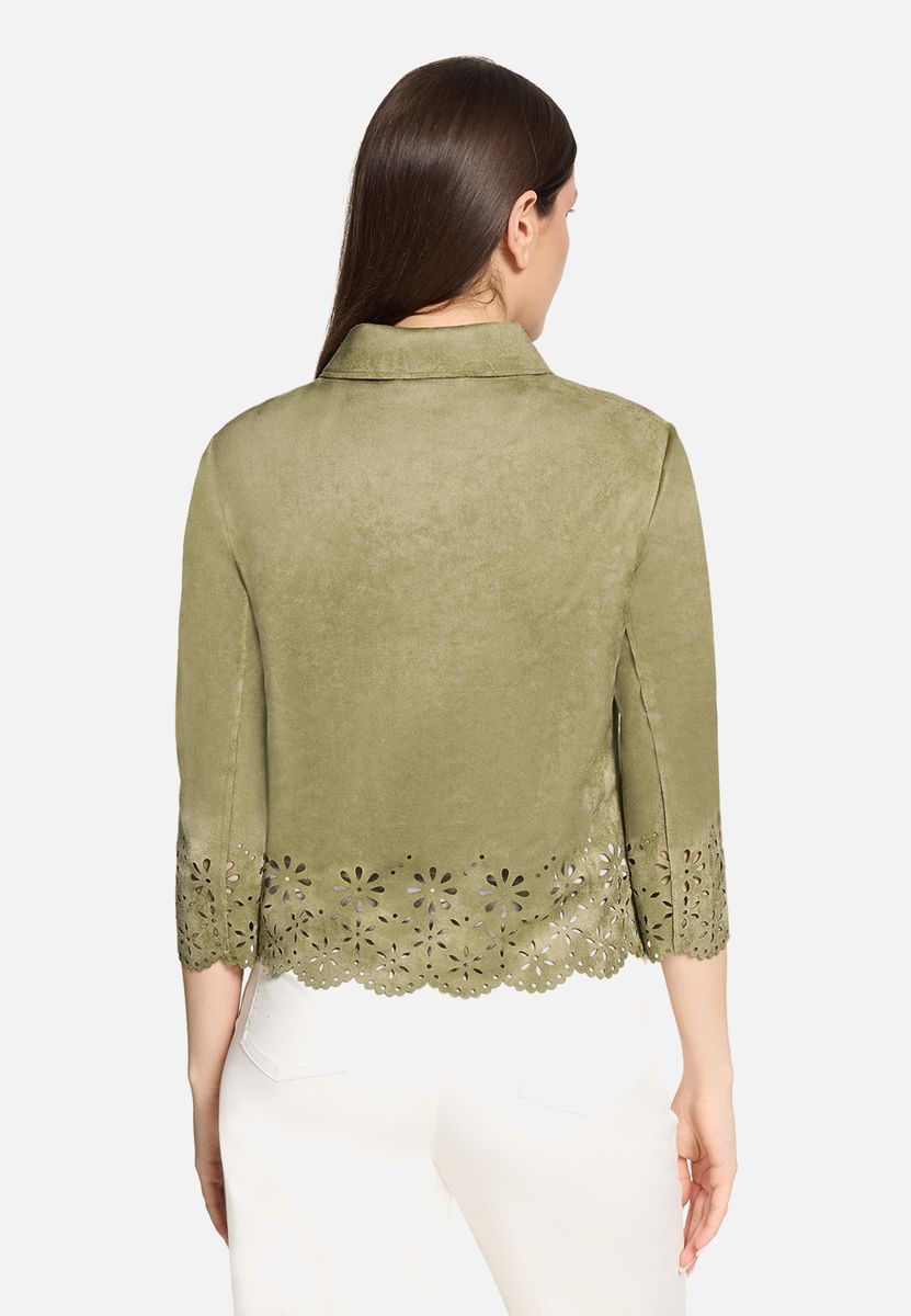 Blazer-Jacke mit Knöpfen