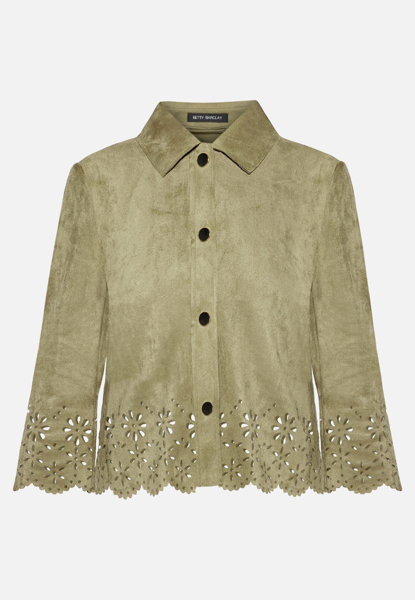 Blazer-Jacke mit Knöpfen
