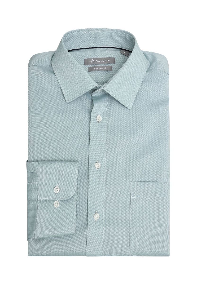 Herren Modern Fit Langarm Hemd