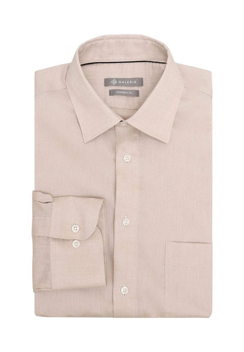 Modernes Langarm Businesshemd