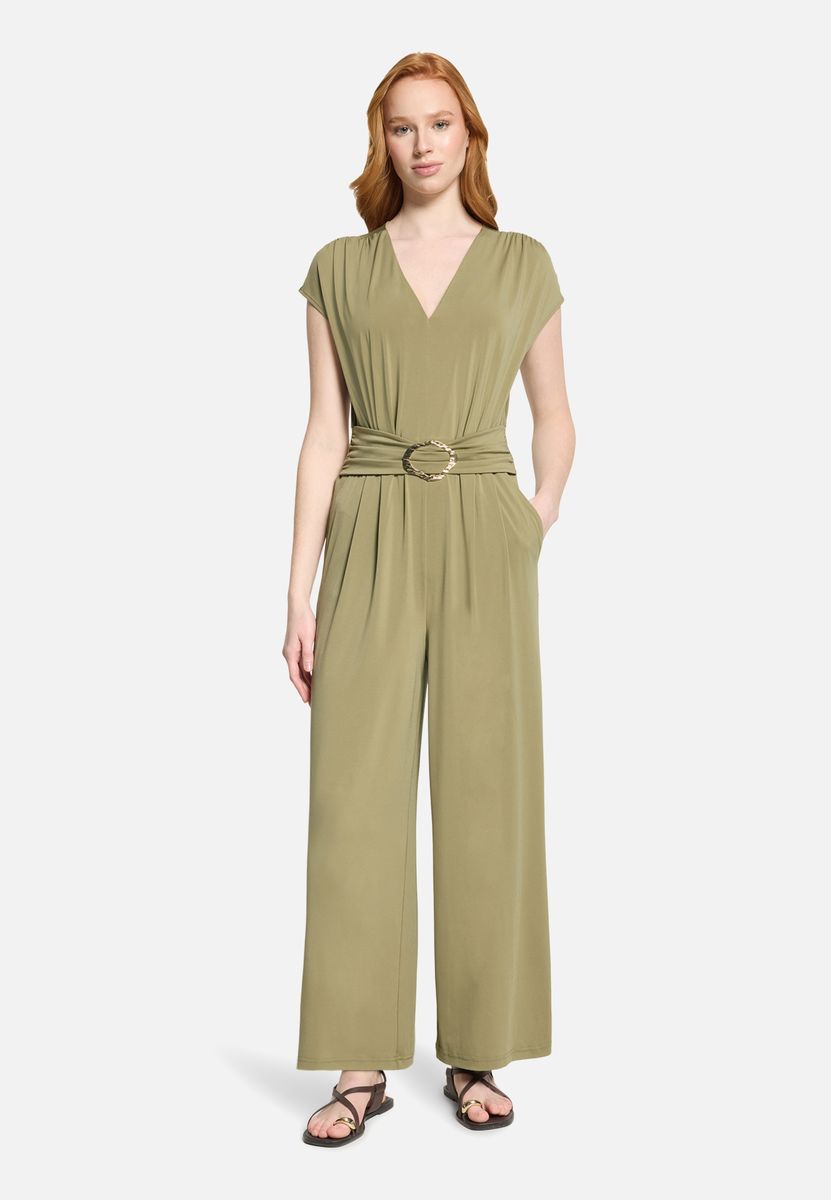 Jumpsuit mit Raffung