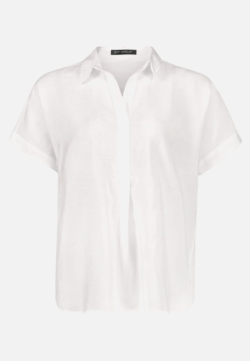 Clean Schlupfbluse mit Kurzarm