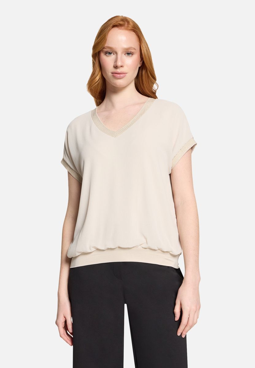 Blusenshirt mit Stickerei