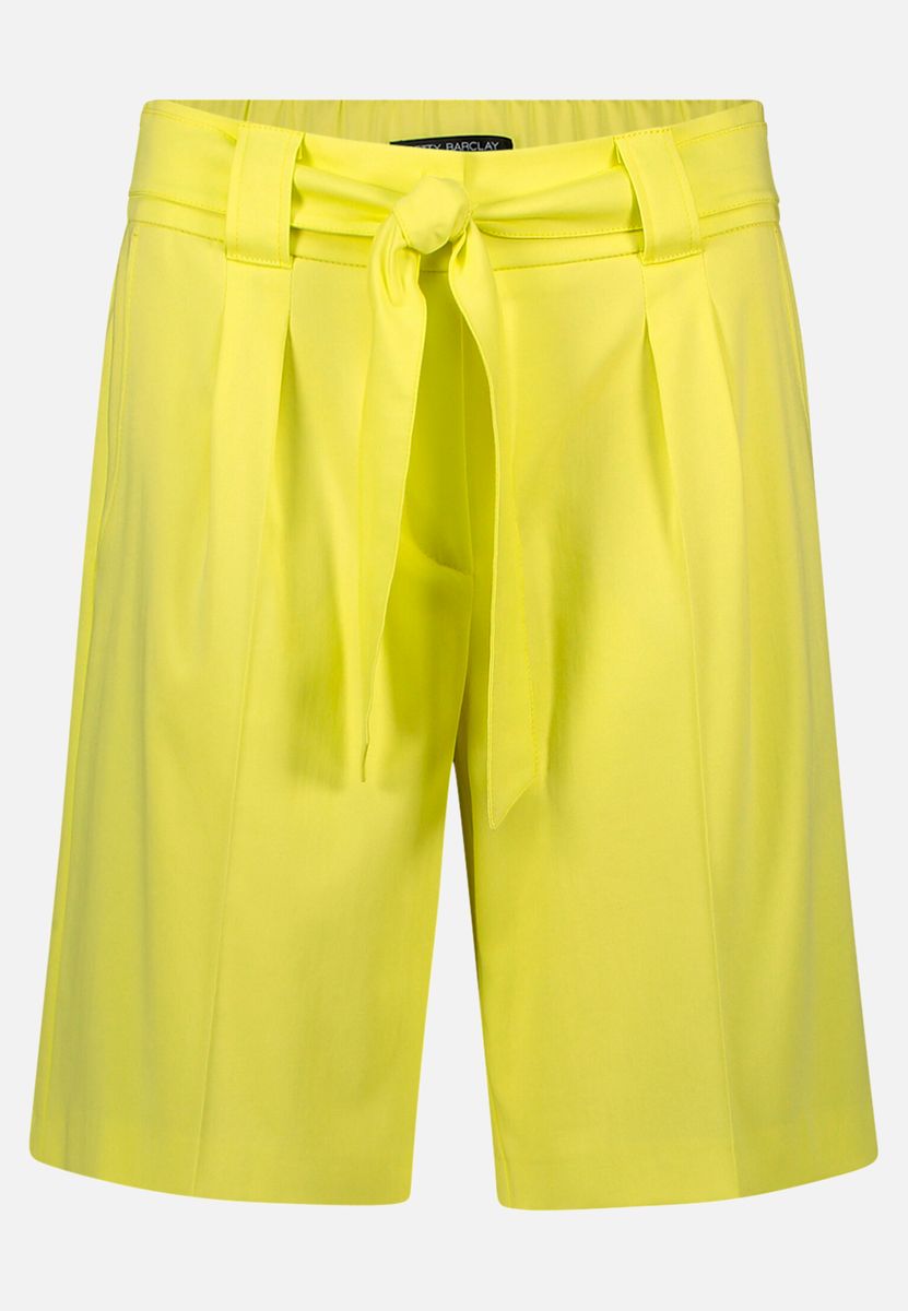 Shorts mit Bundfalten