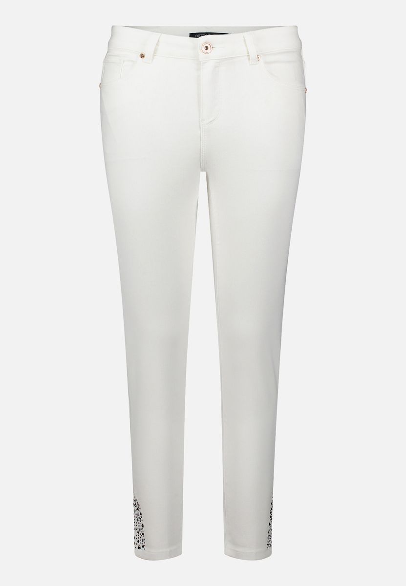 Basic-Jeans mit Waschung