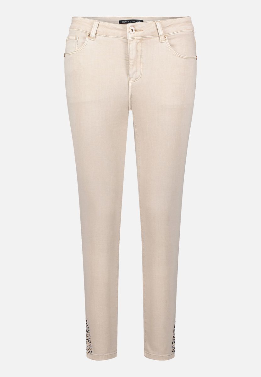 Basic-Jeans mit Waschung
