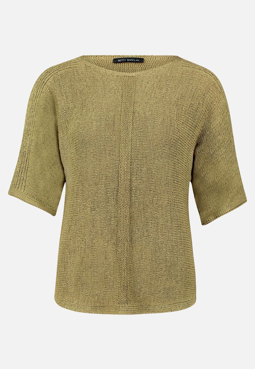 Strickpullover kurzarm