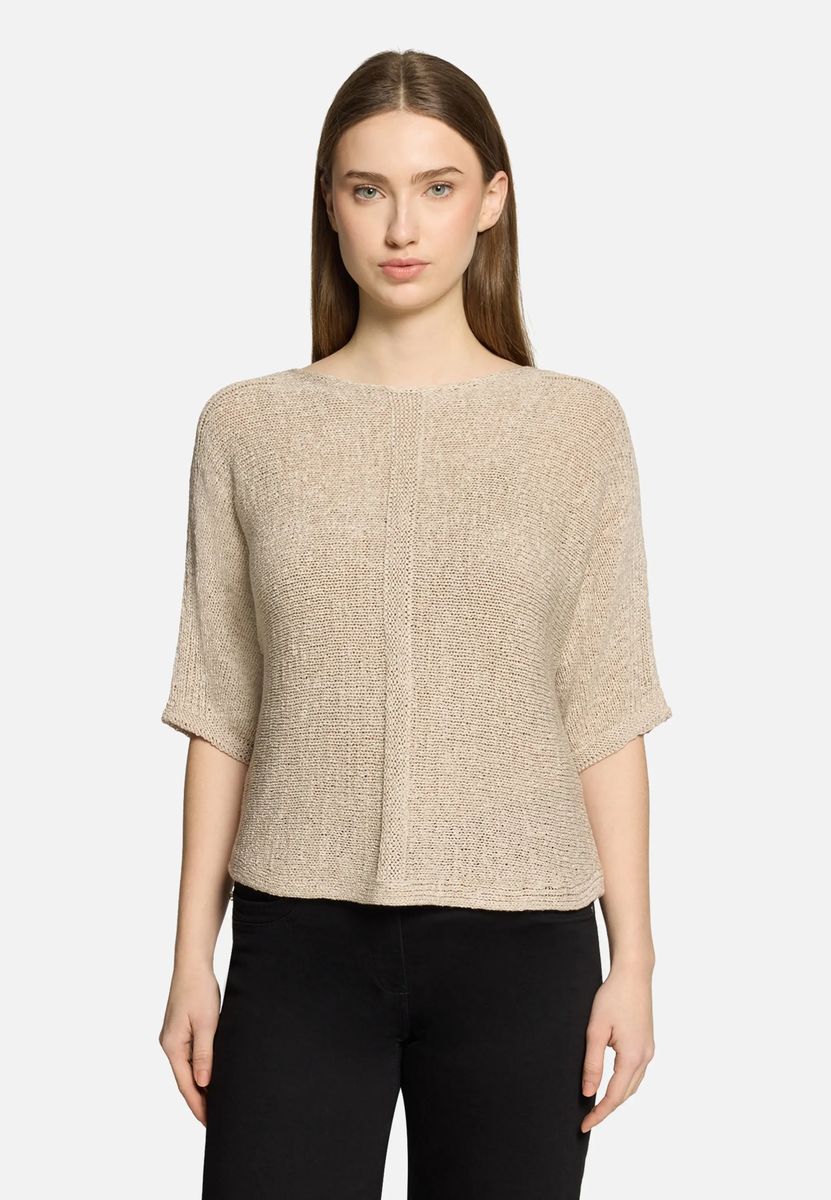Strickpullover kurzarm