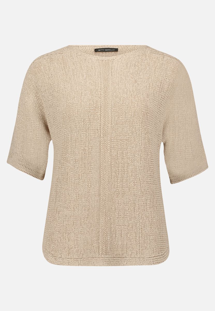 Strickpullover kurzarm