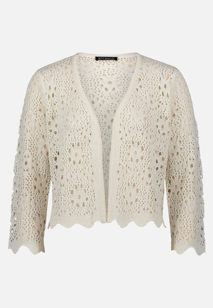 Sommer-Strickjacke mit 3/4 Arm
