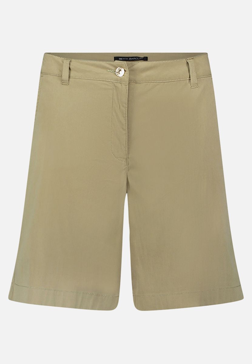 Bermuda-Shorts mit Straight Fit