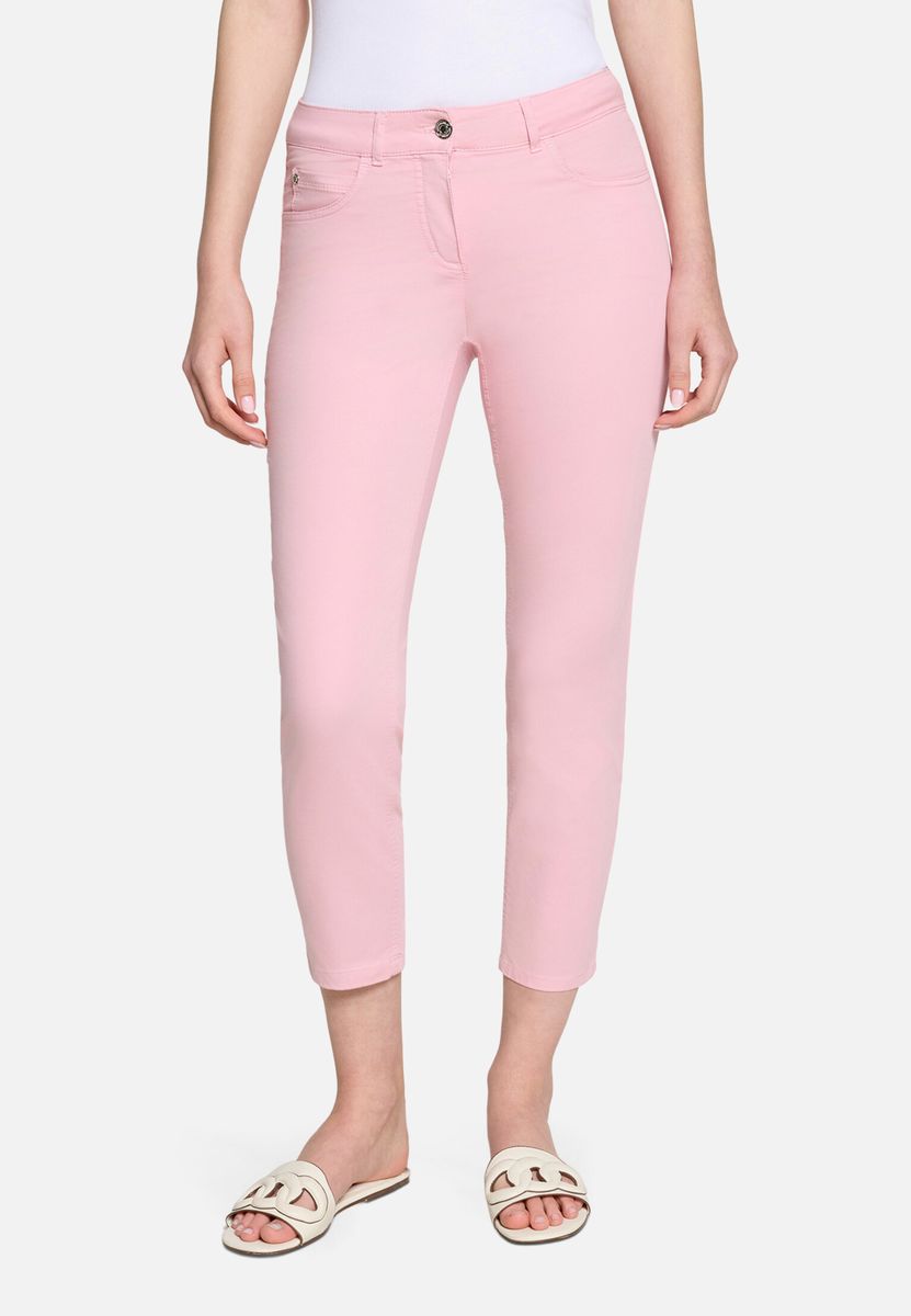 Verkürzte Relaxed-Fit-Hose mit niedriger Leibhöhe