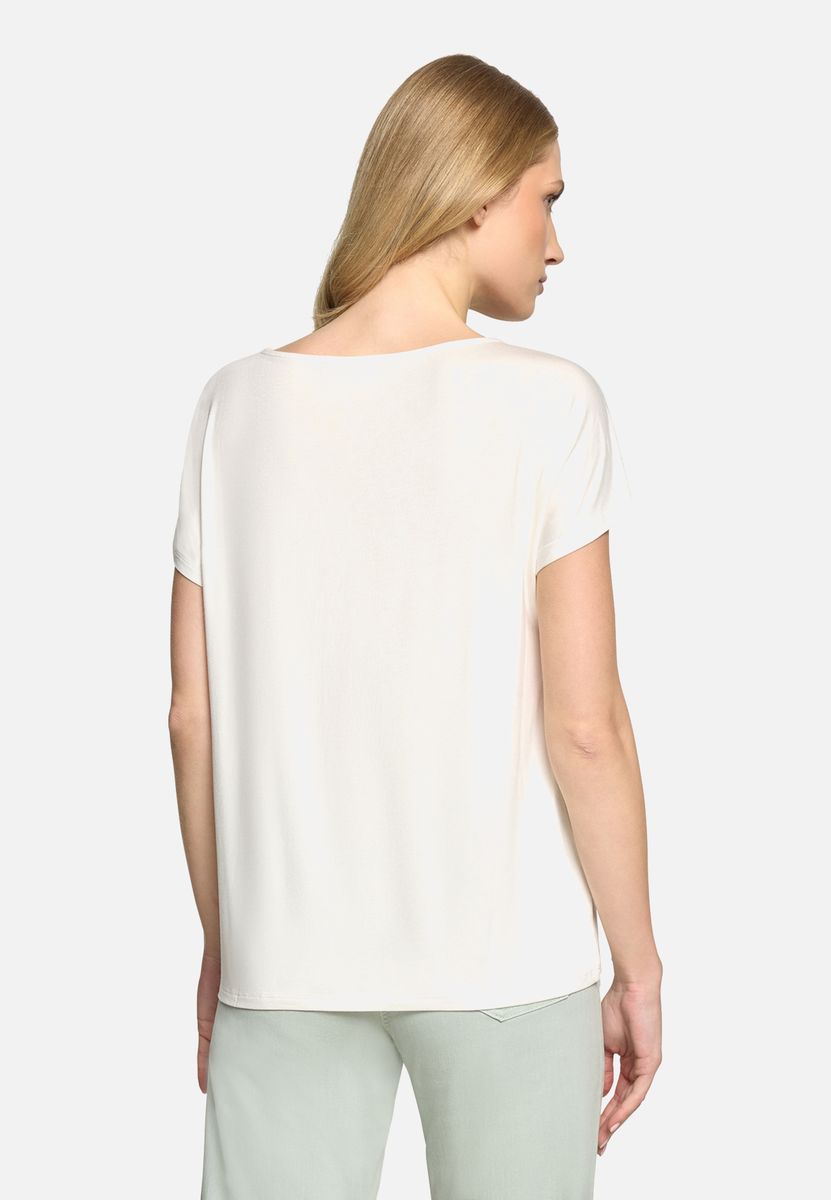 Basic Shirt mit U-Boot-Ausschnitt