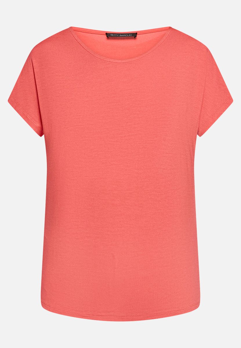 Lässiges T-Shirt mit Rundhalsausschnitt