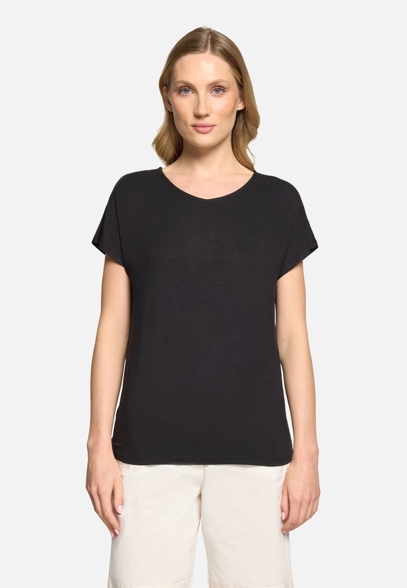 Casual-Shirt mit V-Ausschnitt