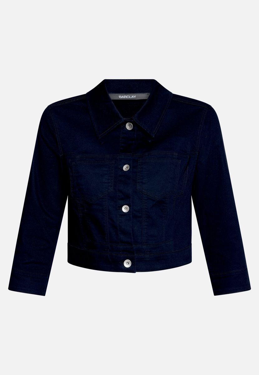 Jeansjacke mit 3/4 Arm