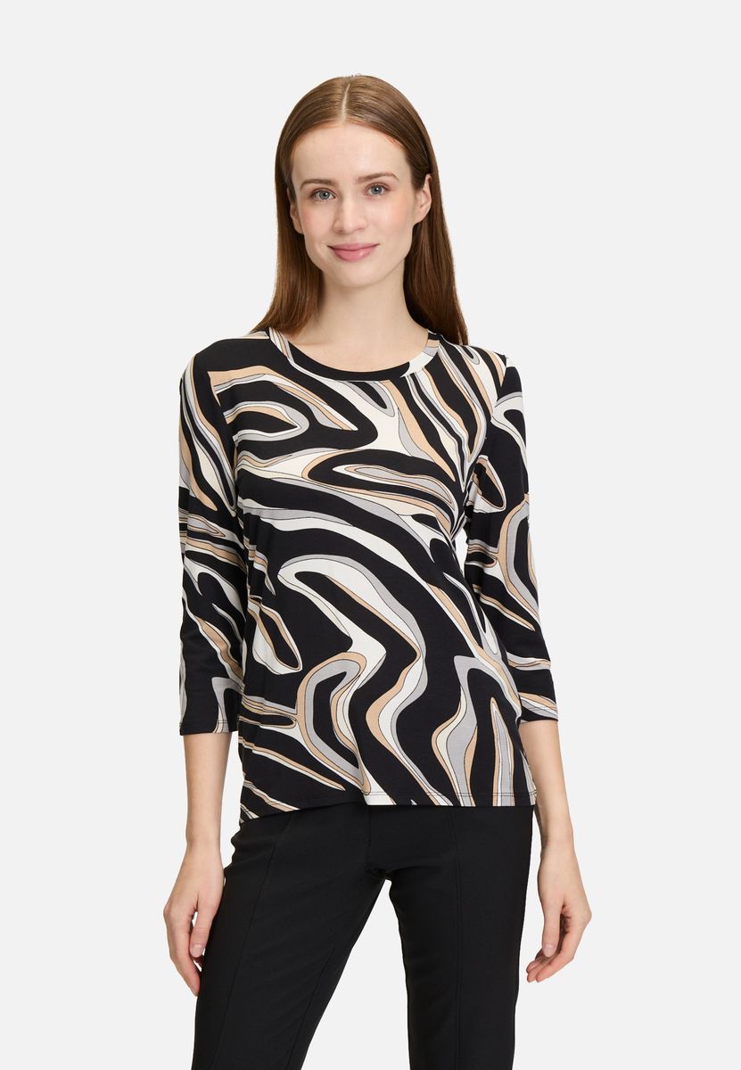 Basic Shirt mit Print