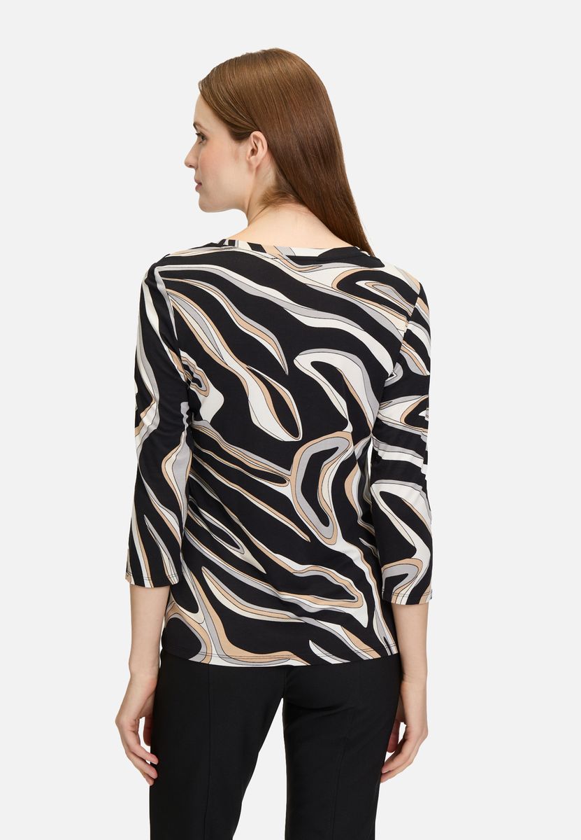 Basic Shirt mit Print
