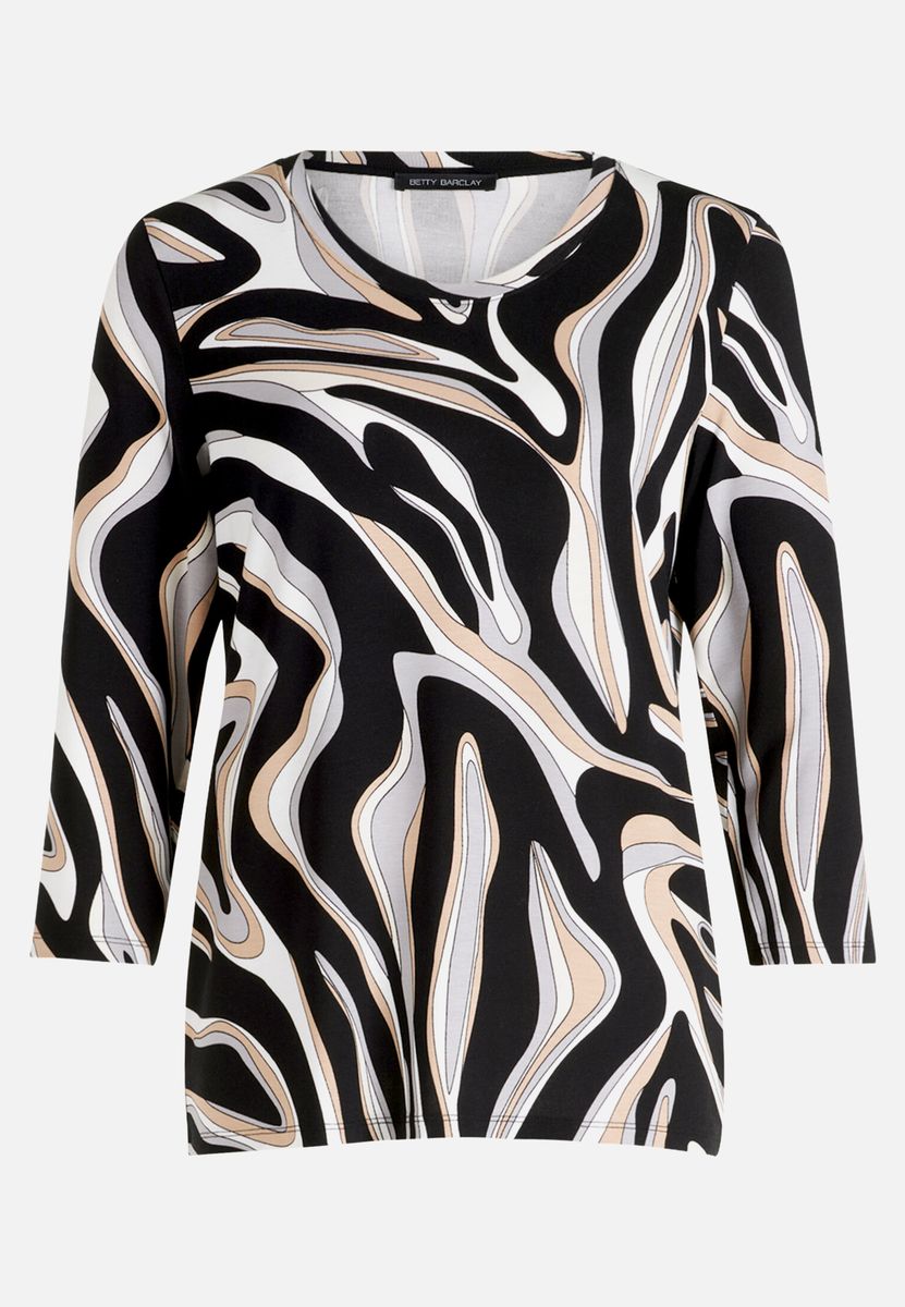 Basic Shirt mit Print