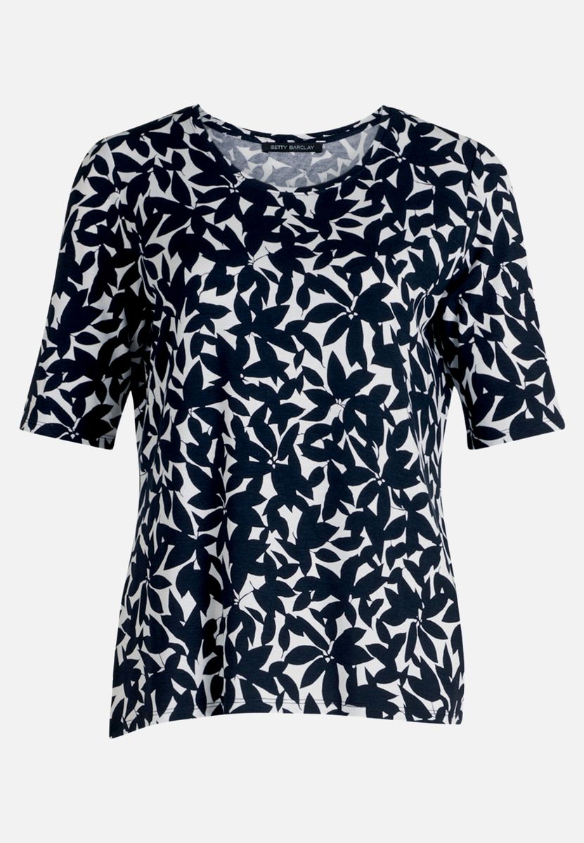 Printshirt mit Rundhalsausschnitt