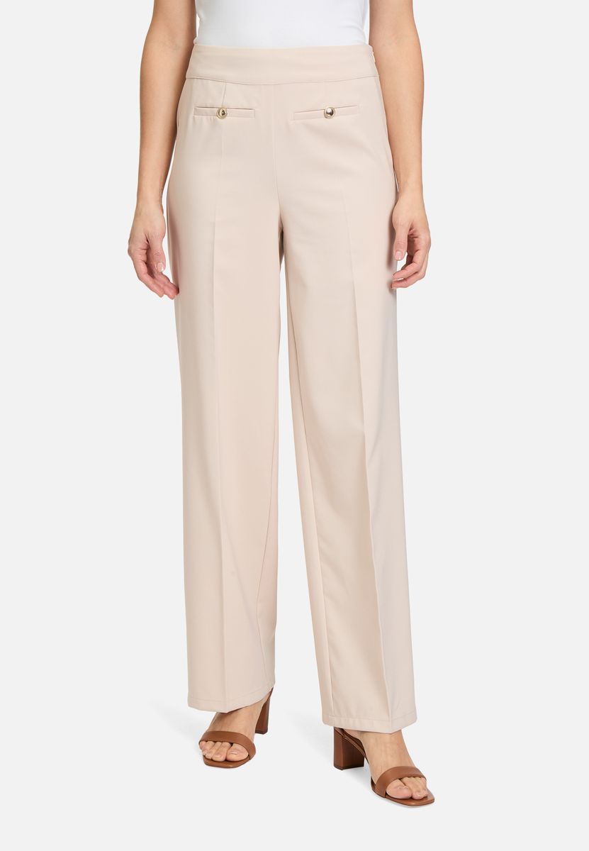 Marlene-Hose unifarben