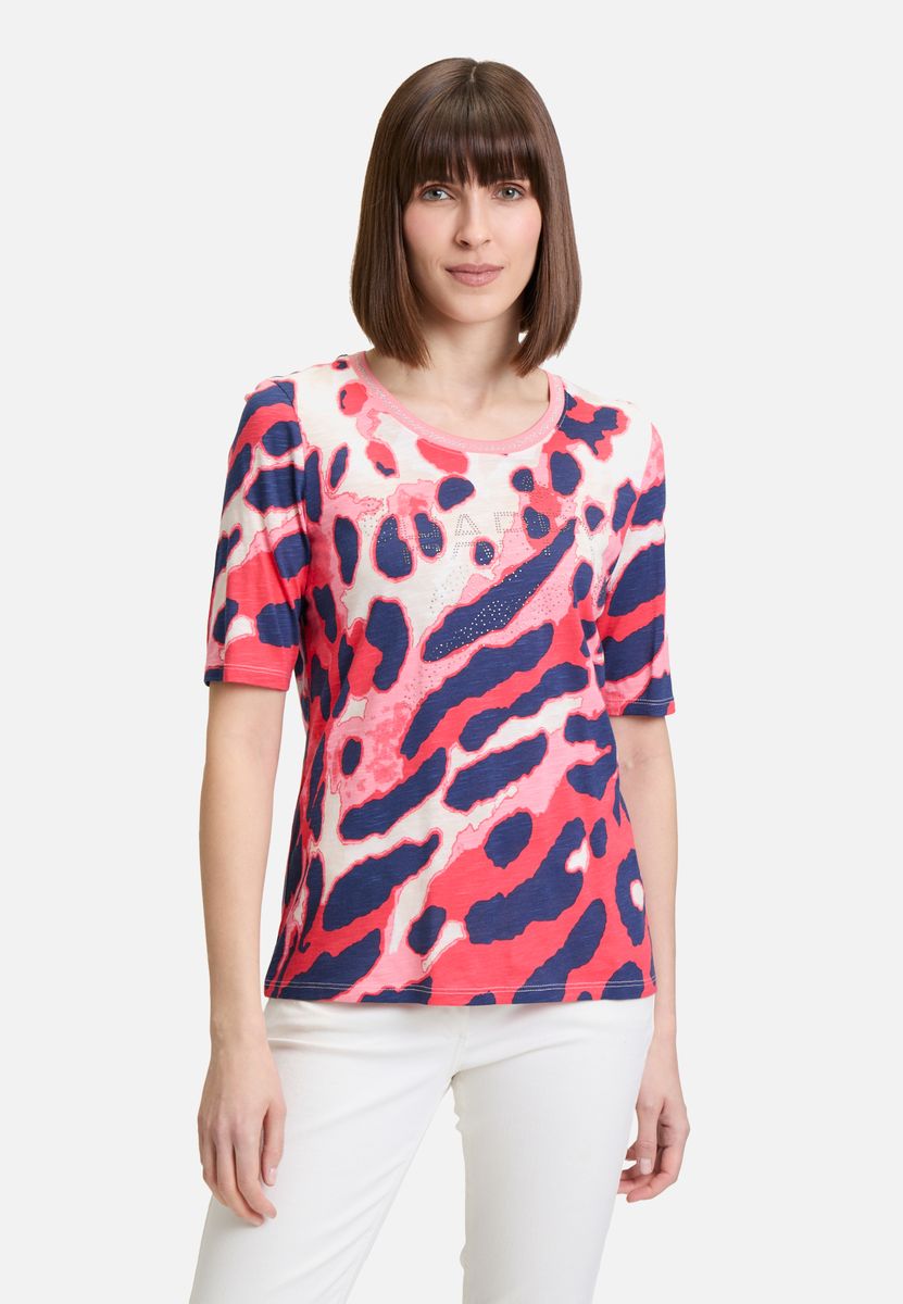 Basic Shirt mit Print
