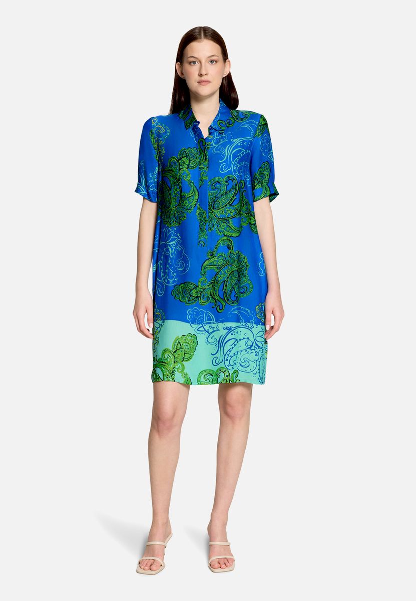 Hemdblusenkleid mit Knopfleiste