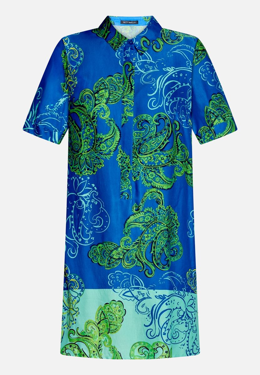 Hemdblusenkleid mit Knopfleiste