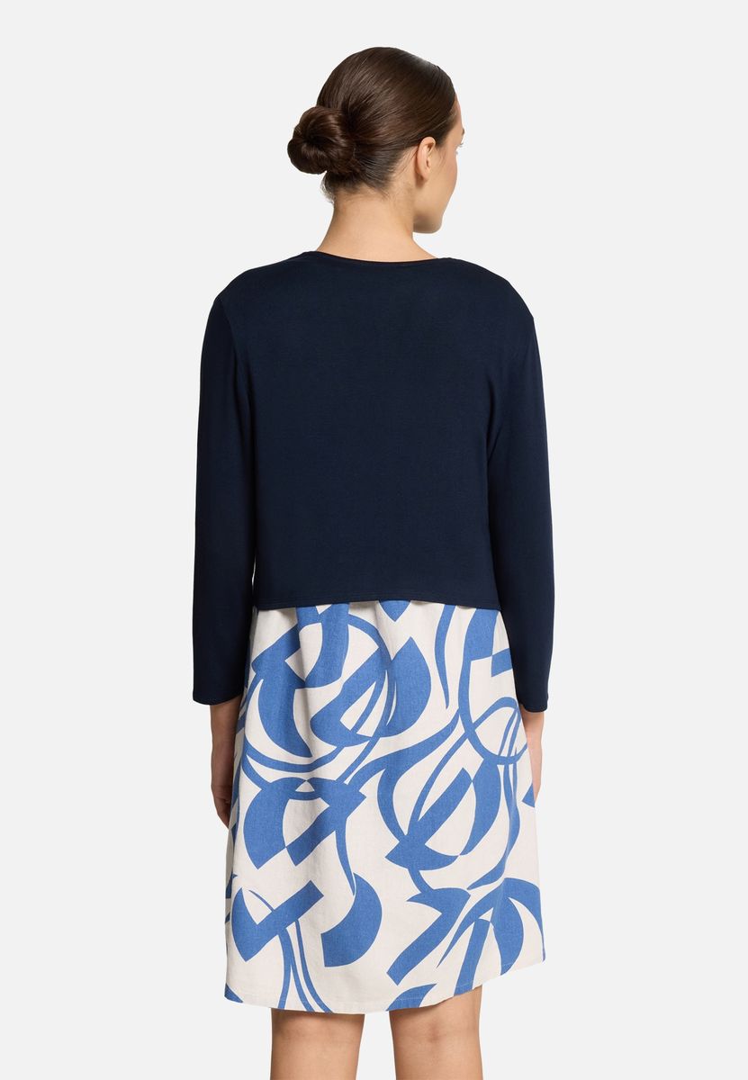 Bolero-Jacke mit 3/4 Arm