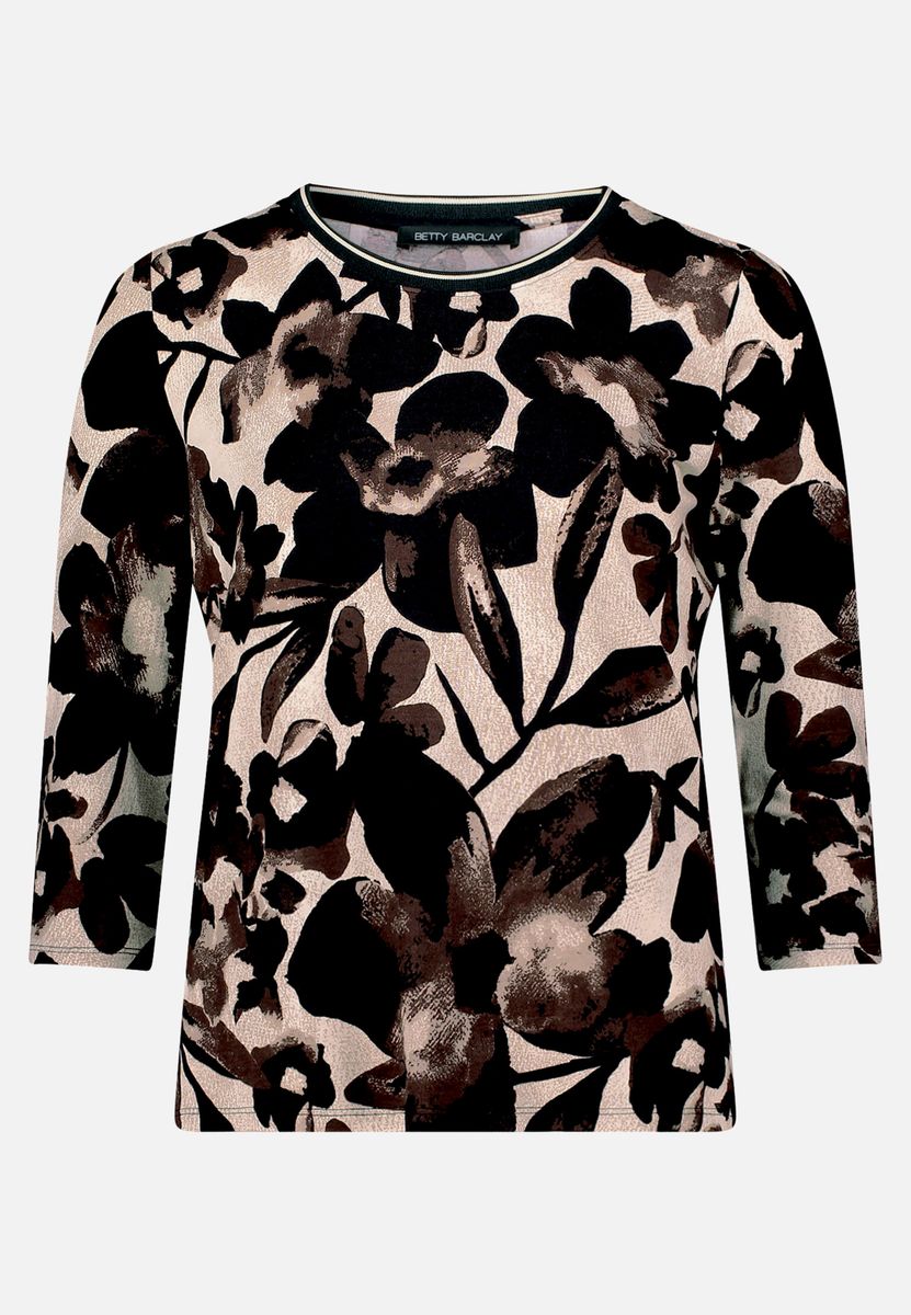 Basic Shirt mit Rundhalsausschnitt