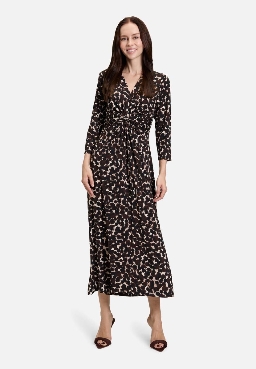 Midikleid mit Raffung