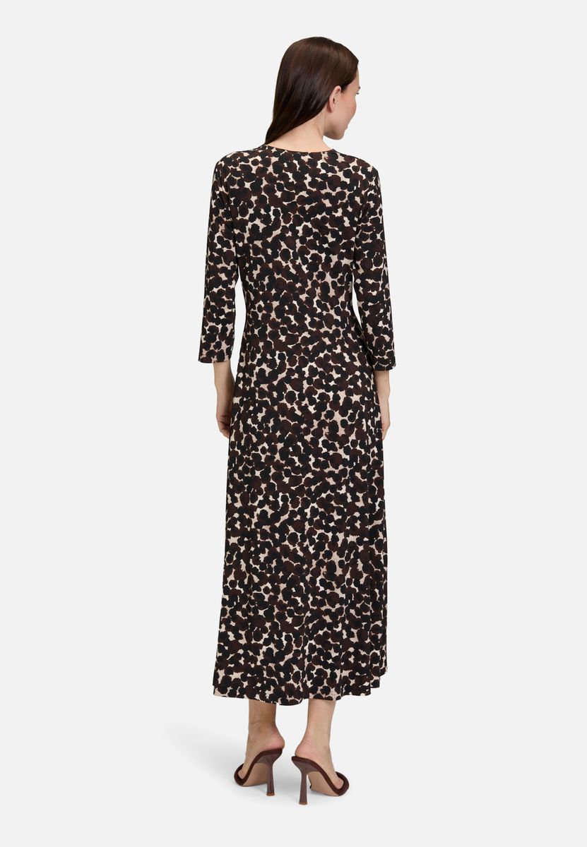 Midikleid mit Raffung
