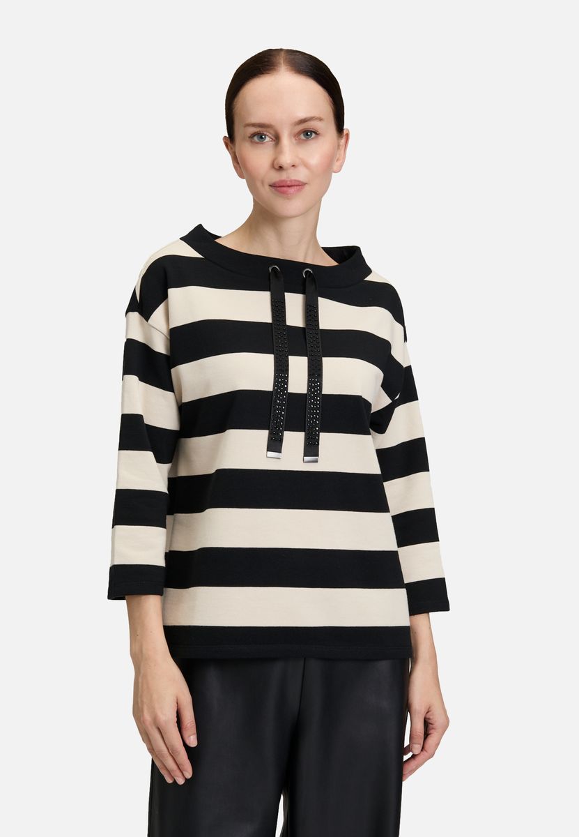 Sweatshirt mit Stehkragen