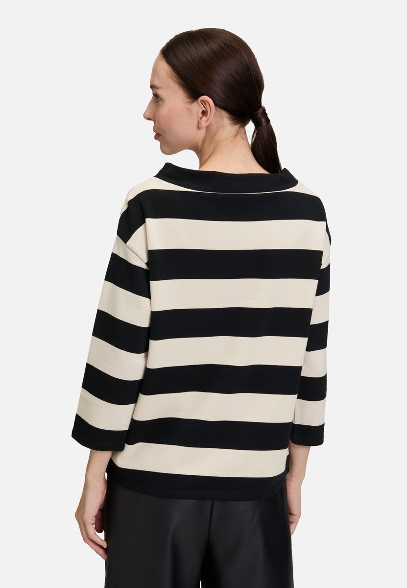 Sweatshirt mit Stehkragen