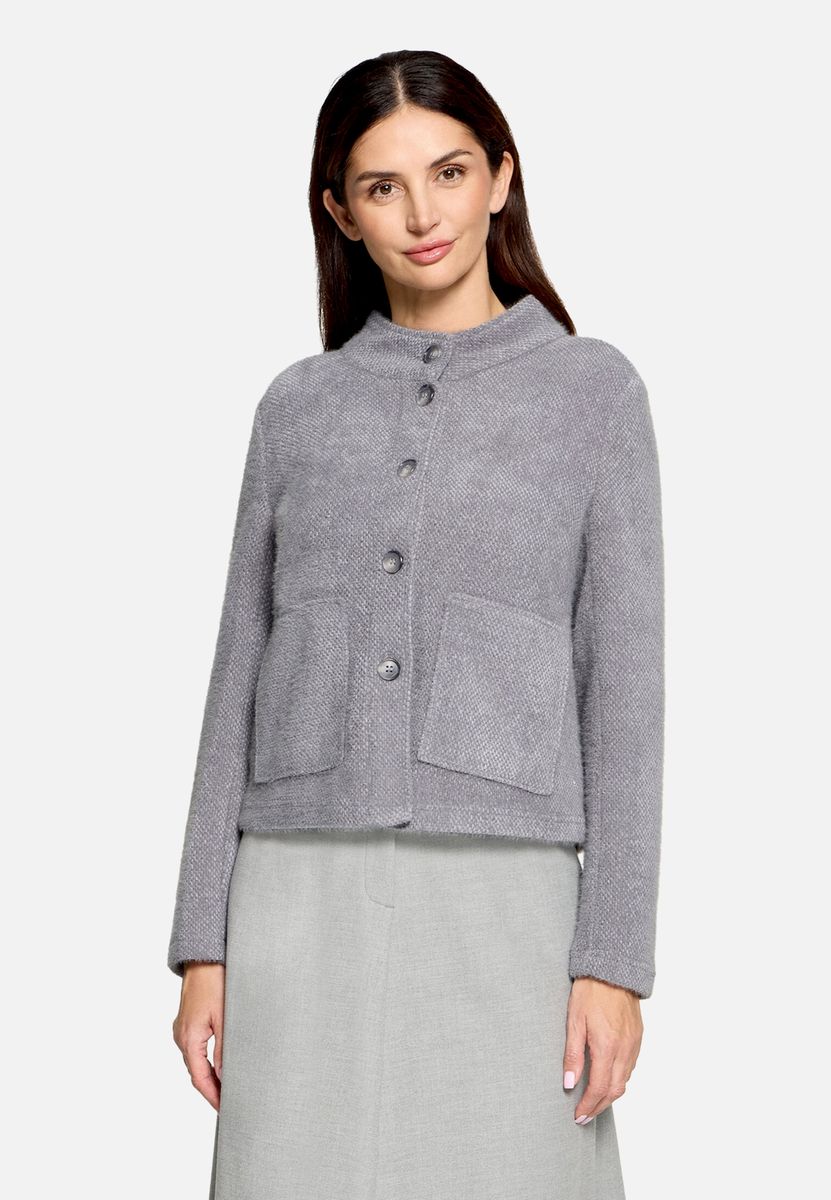 Blazer-Jacke mit Knöpfen