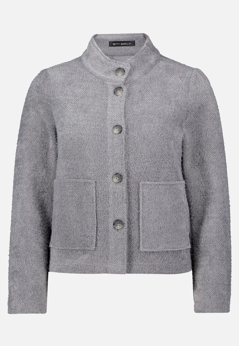 Blazer-Jacke mit Knöpfen