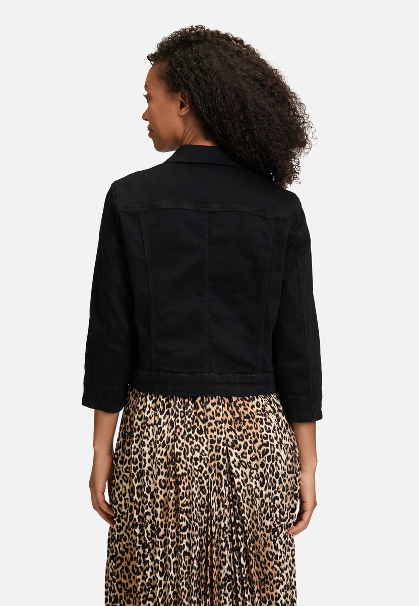 Jeansjacke mit 3/4 Arm