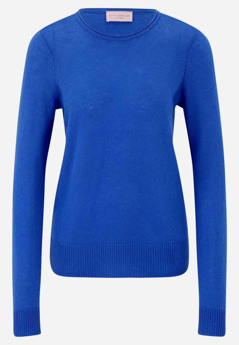 Kaschmir-Pullover mit Rundhalsausschnitt