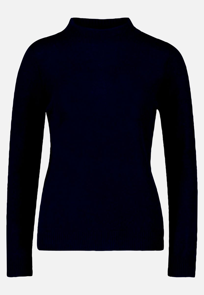Kaschmir-Pullover mit Stehkragen