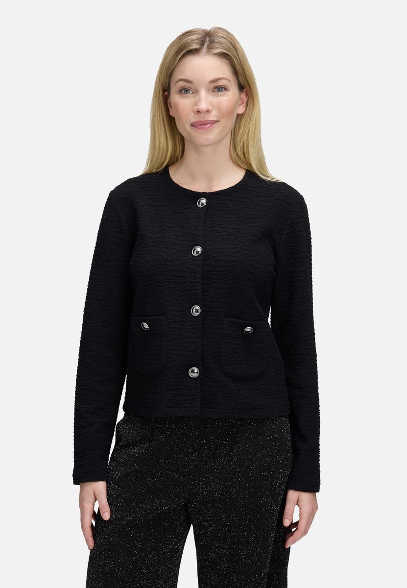 Sweatjacke mit Knöpfen