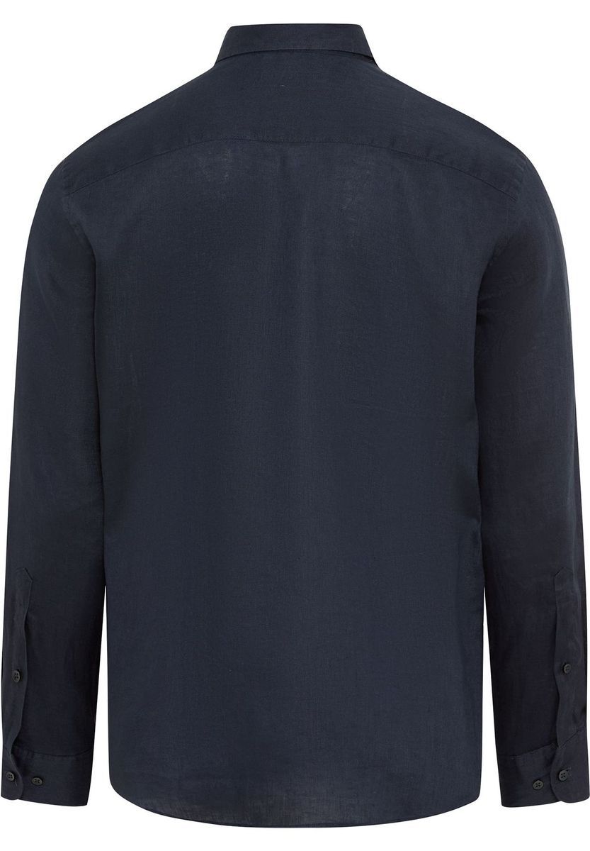 Herren Leinenhemd mit langen Ärmeln